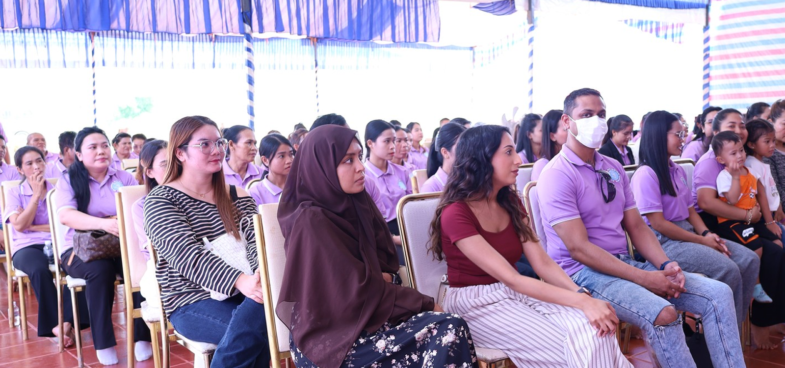 Autistic children learning and receiving therapy in Cambodia