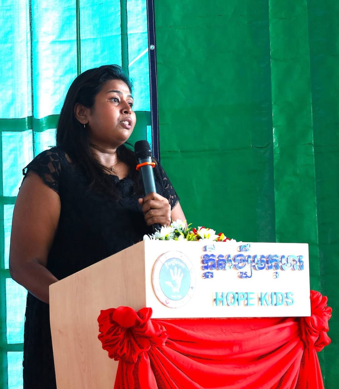 Experienced speech therapist providing care for children in Cambodia