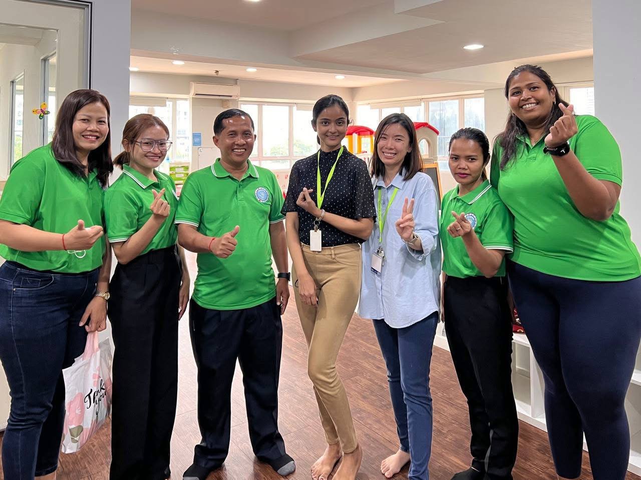 Experienced speech therapist providing care for children in Cambodia