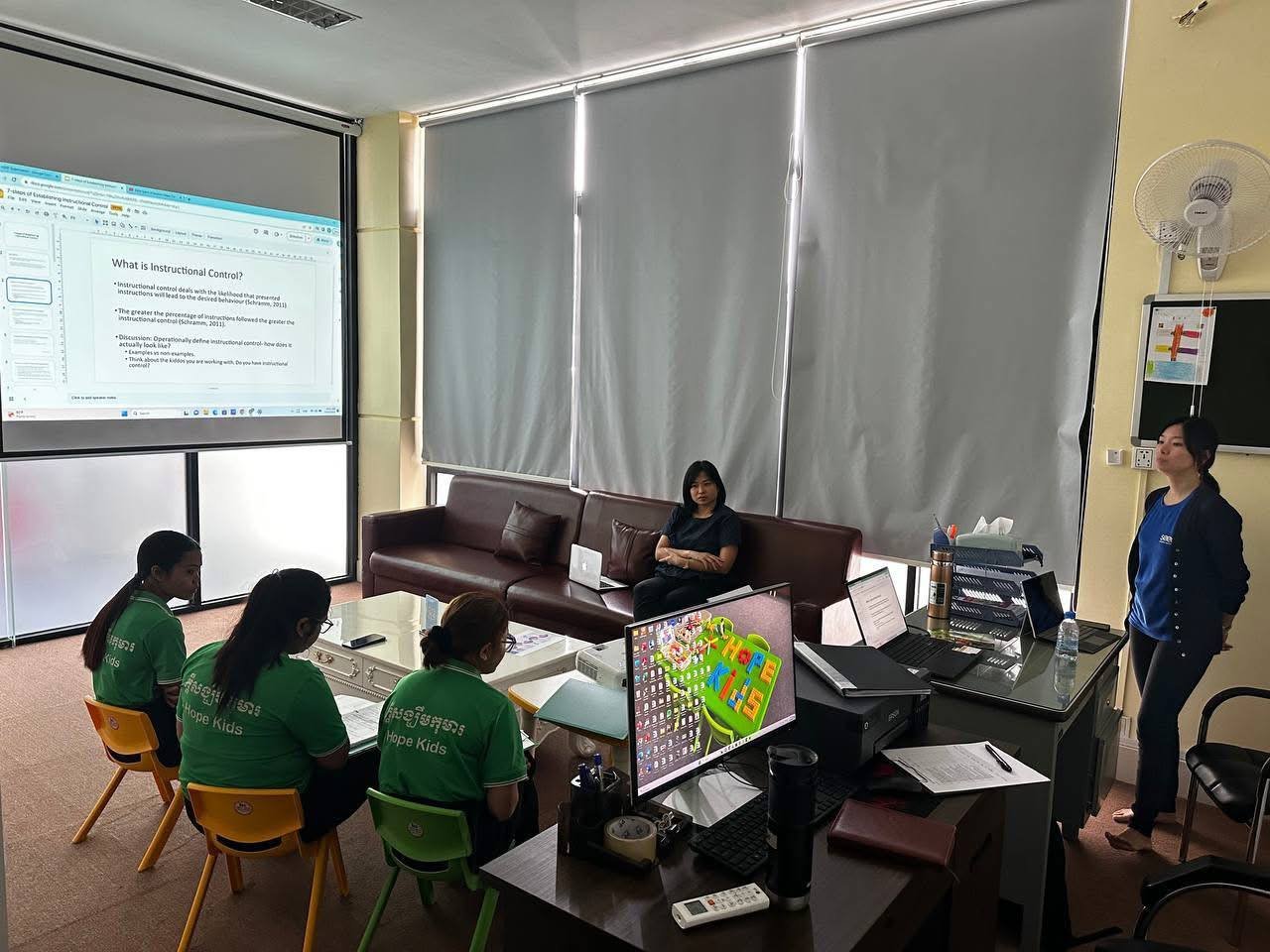 Support and therapy for children with Down syndrome in Cambodia