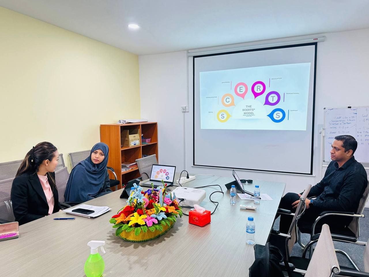 Experienced speech therapist providing care for children in Cambodia