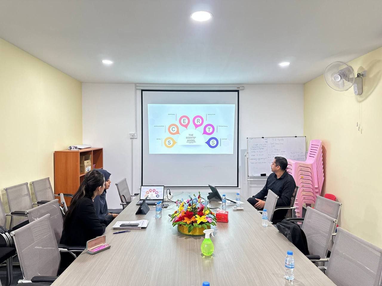 Experienced speech therapist providing care for children in Cambodia