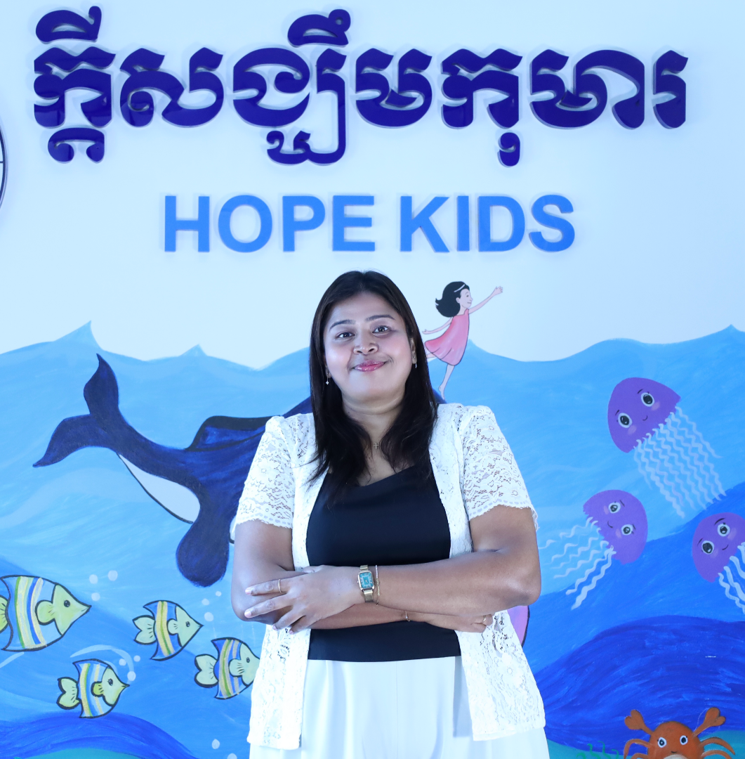 Speech therapy sessions for children with special needs in Cambodia